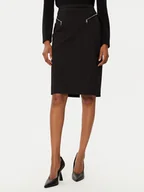 Spódnice - BOSS Spódnica ołówkowa Volmar 50533419 Czarny Regular Fit - miniaturka - grafika 1