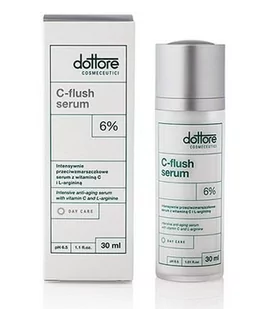 Dottore C-flush Serum Intensywnie przeciwzmarszczkowe serum z 6% witaminą C 30 ml - Serum do twarzy - miniaturka - grafika 1