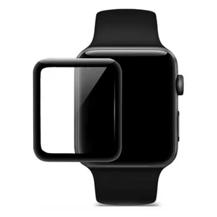 HOCO 4D Black-Rim Glass - Hartowane szkło ochronne do zegarka Apple Watch 38mm - Akcesoria do smartwatchy - miniaturka - grafika 1