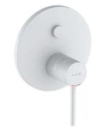 Baterie wannowe i prysznicowe - Kludi Bozz - Bateria podtynkowa na 2 urządzenia, kolor biały matowy 386595376 - miniaturka - grafika 1