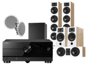 Kino domowe - Yamaha RX-A4A (czarny) + Diva 6 + 3 + 7 (dąb) + RD 260 + Basso 880 - miniaturka - grafika 1