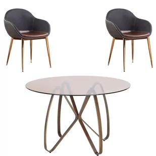 Zestaw Stół Lungo + Krzesła K-304 Halmar 5 - Stoły z krzesłami - miniaturka - grafika 1