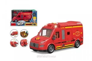 Auto do skręcania straż pożarna - Samochody i pojazdy dla dzieci - miniaturka - grafika 1