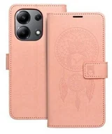 Etui i futerały do telefonów - Kabura MEZZO Book do XIAOMI Redmi Note 14 PRO 4G łapacz snów złoty róż - miniaturka - grafika 1