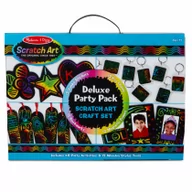 Zabawki kreatywne - Melissa&Doug Zdrapki Holograficzne Part Pack - - miniaturka - grafika 1