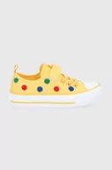 Buty dla dziewczynek - Big Star Tenisówki dziecięce kolor żółty - miniaturka - grafika 1