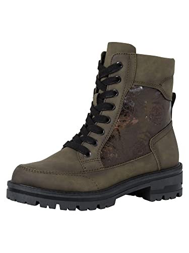 Jana Softline Damskie botki 8-8-25277-29-707, khaki, 37 EU
