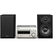 Wieże - DENON D-M41 DAB+ Srebrno-czarny - miniaturka - grafika 1