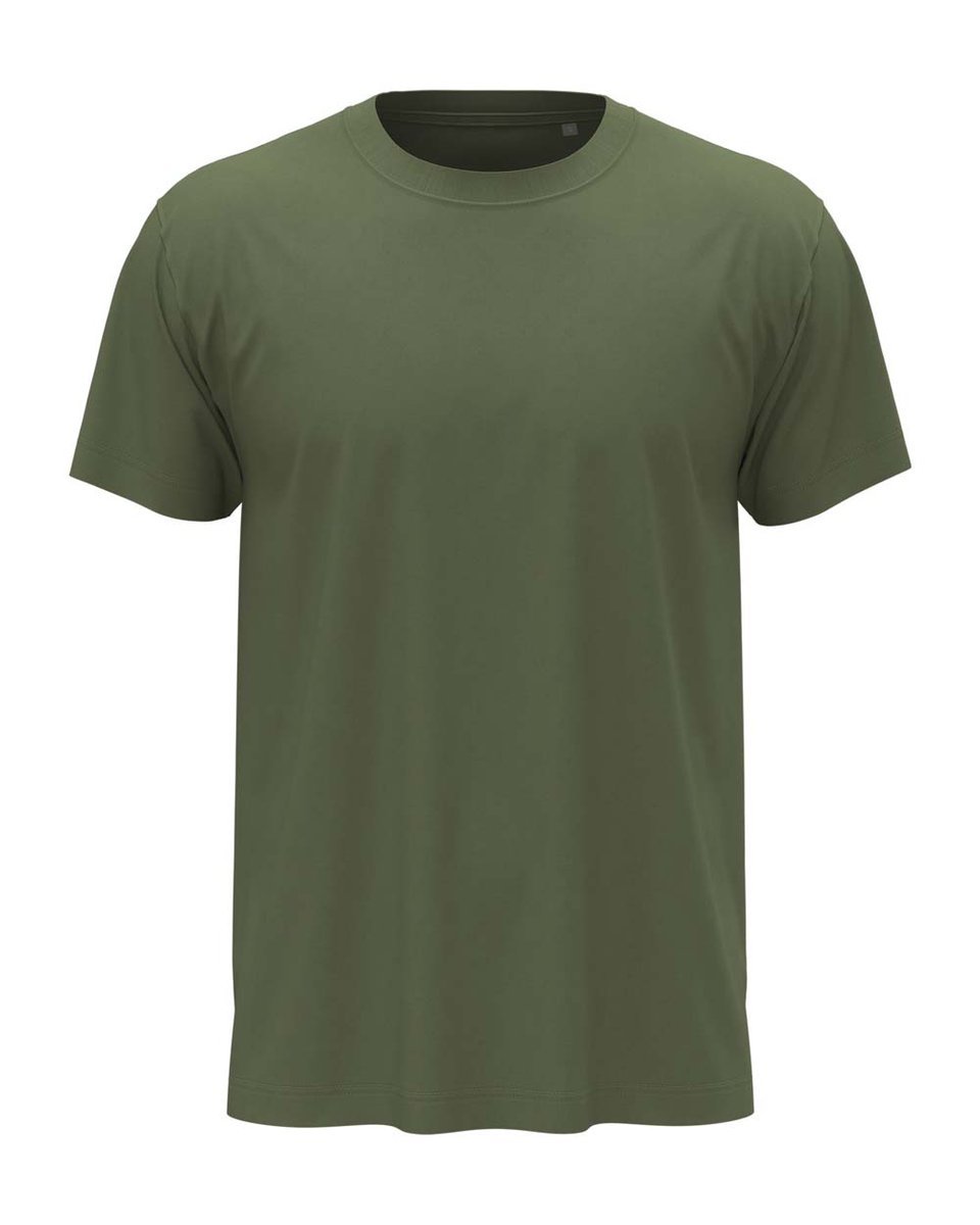Koszulka męska T-shirt męski Stedman Military Green ST2000 DUŻY ROZMIAR 5XL