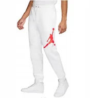 Dresy męskie - Spodnie dresowe Jordan MĘSKIE białe DA6803-100 r. L - miniaturka - grafika 1