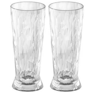 Koziol Zestaw szklanek do piwa Club no. 10 Crystal 4417535 2 x 300 ml - Szklanki - miniaturka - grafika 1
