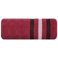 Ręczniki - Eurofirany B.B. CHOCZYŃSCY SPÓŁKA JAWNA Ręcznik Kąpielowy Gracja (16) 50 x 90 Czerwony 1220319 - miniaturka - grafika 1