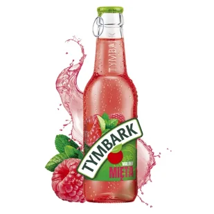 Tymbark Napój Mięta Malina 250 ml - Soki i napoje niegazowane - miniaturka - grafika 1