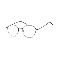 Okulary korekcyjne, oprawki, szkła - Lenonki Okulary oprawki optyczne 928G czarne - miniaturka - grafika 1