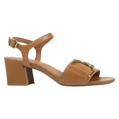 Sandały damskie - Geox D New Eraklia 50 sandały damskie, piaskowy, 36.5 EU - miniaturka - grafika 1