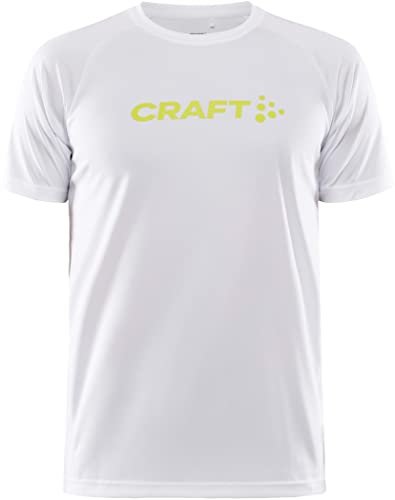 Craft Core Unify T-shirt męski z logo, biały