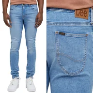 Spodnie męskie - Lee MALONE SKINNY Topaz DżINSOWE RURKI W27 L32 - miniaturka - grafika 1