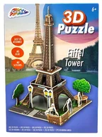 Puzzle - Piankowe puzzle 3D Wieża Eiffla - miniaturka - grafika 1