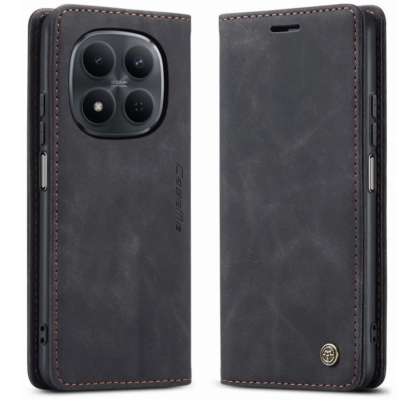 Etui do Xiaomi Redmi Note 15 Pro 5G PORTFELOWE SKÓRZANE ZAMYKANE NA KLAPKĘ