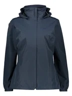 Kurtki i kamizelki sportowe damskie - Jack Wolfskin Kurtka funkcyjna "Stormy Point" w kolorze granatowym - miniaturka - grafika 1