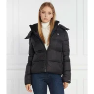 Kurtki damskie - CALVIN KLEIN JEANS Puchowa kurtka | Oversize fit - miniaturka - grafika 1