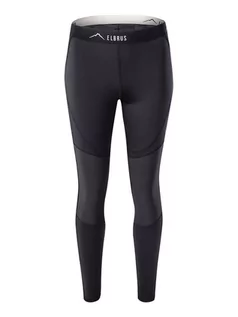 Spodnie sportowe damskie - Elbrus Legginsy w kolorze czarnym - grafika 1