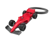 Breloki - O meta[l]morphose METALMORPHOSE - Brelok do samochodów wyścigowych - MTM247-01, Czerwona, 4x8x8 - miniaturka - grafika 1