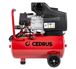 CEDRUS KM24-1T SPRĘŻARKA TŁOKOWA KOMPRESOR TŁOKOWY OLEJOWY 24L - EWIMAX - OFICJALNY DYSTRYBUTOR - AUTORYZOWANY DEALER CEDRUS - Sprężarki i kompresory - miniaturka - grafika 5