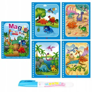 Kolorowanka wodna mazak pisak wielorazowa dla dzieci BH-009 - Zabawki interaktywne dla dzieci - miniaturka - grafika 1