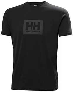Helly Hansen Męski T-shirt w pudełku, czarny, XS - Koszulki męskie - miniaturka - grafika 1