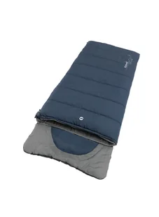 Śpiwór dla dziecka Outwell Contour Junior (140 cm) - deep blue/grey - Śpiwory - miniaturka - grafika 1
