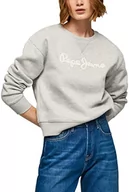 Swetry damskie - Pepe Jeans Damski sweter NANETTES, szary Marl, XS, Szary melanżowy, XS - miniaturka - grafika 1
