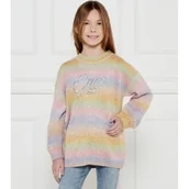 Swetry dla dziewczynek - Guess Sweter | Regular Fit - miniaturka - grafika 1