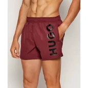 Kąpielówki męskie - Hugo Bodywear Szorty kąpielowe ABAS | Regular Fit - miniaturka - grafika 1