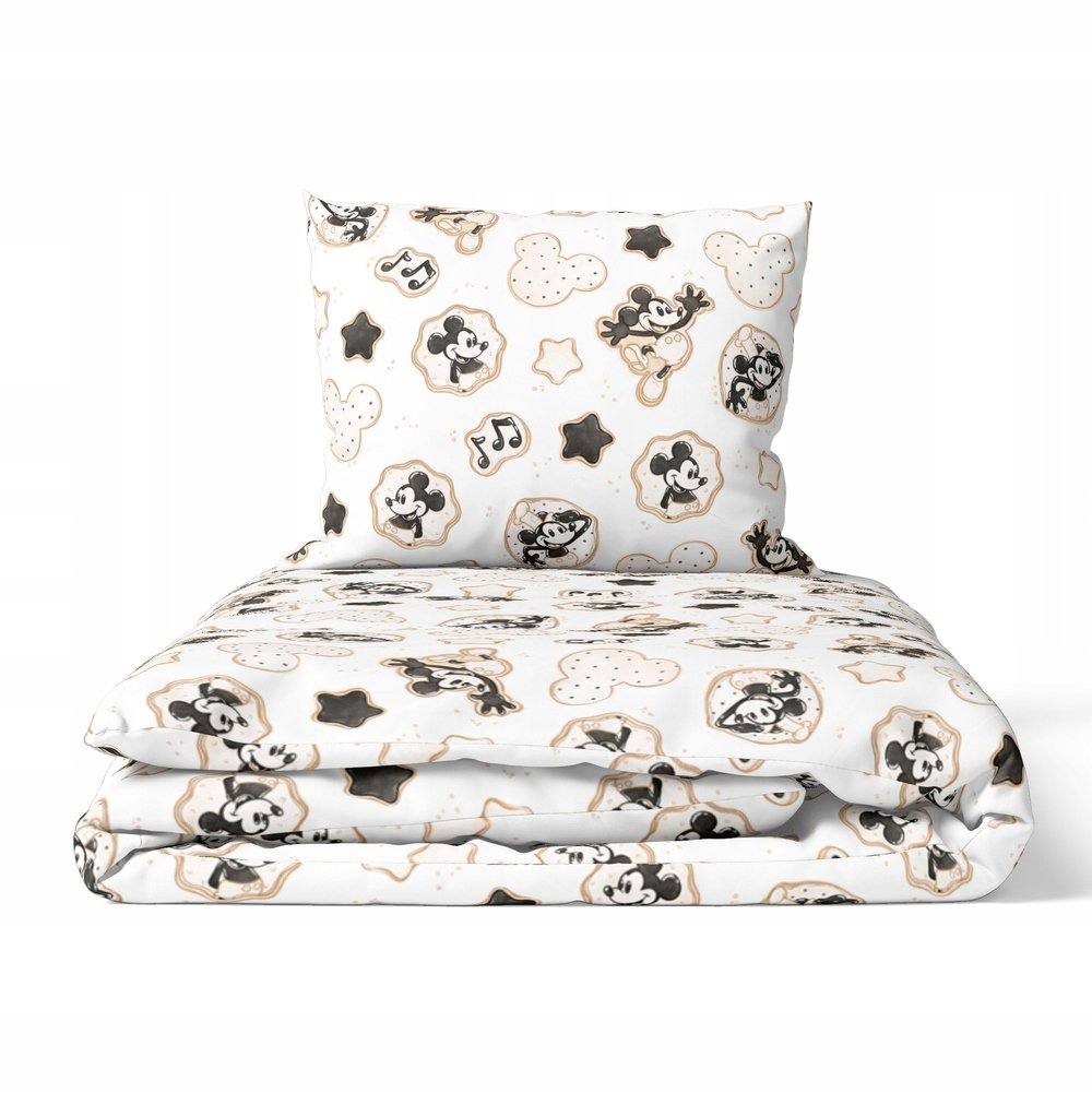 Pościel Dziecięca 160x200cm dla dziecka, Certfikat, wzór: Happy Mouse
