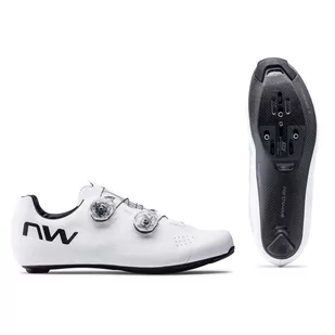 Buty rowerowe szosowe męskie NORTHWAVE Extreme Pro 3 biały - Buty rowerowe - miniaturka - grafika 1