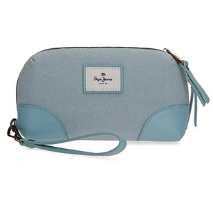 Pepe Jeans Cora torba na ramię, mała, niebieska, 26 x 14 x 6 cm, bawełna - Torebki damskie - miniaturka - grafika 1