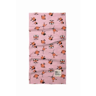 Chusta wielofunkcyjna dla dzieci Jack Wolfskin SMILEYWORLD NECKGAITER K ICON water lily - ONE SIZE - Czapki dla dzieci - miniaturka - grafika 1