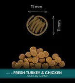 Sucha karma dla psów - SAVORY KARMA SUCHA Z INDYKIEM I KURCZAKIEM DLA SZCZENIĄT WSZYSTKICH RAS 12 KG - miniaturka - grafika 1