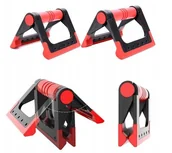 Pozostały sprzęt i akcesoria do ćwiczeń - Uchwyty Do Pompek Push Up Podpórki Pp01 2Szt Pretorians - miniaturka - grafika 1