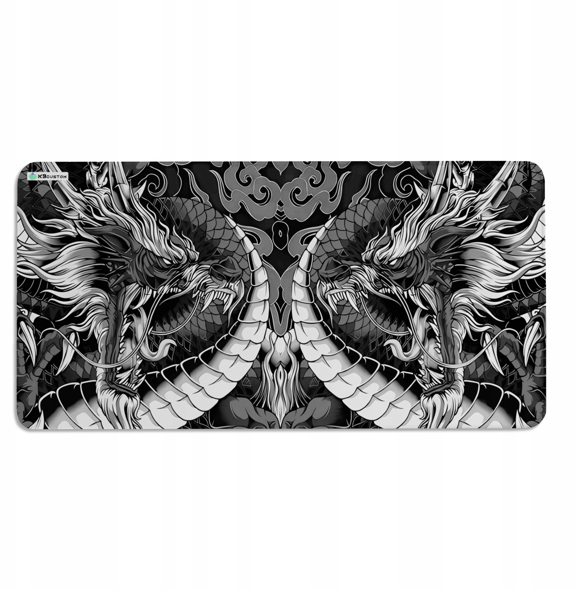 Podkładka KBcustom DUŻA PODKŁADKA MATA POD MYSZKĘ MYSZ 100x50 XXXL KBcustom Biurko Dragon 57