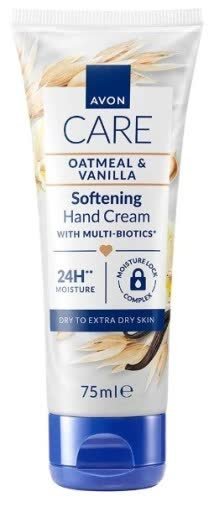Avon, Krem Do Rąk Z Multibiotykami, Wit. E, Ekstraktami Z Owsa I Wanilii, 75 Ml