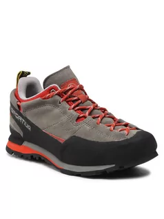 Buty trekkingowe męskie - La Sportiva Trekkingi Boulder X 838909313 Szary - grafika 1