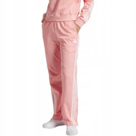 Dresy damskie - Spodnie damskie adidas Iconic Wrapping 3-Stripes Snap jasnoróżowe IX1119 M - miniaturka - grafika 1