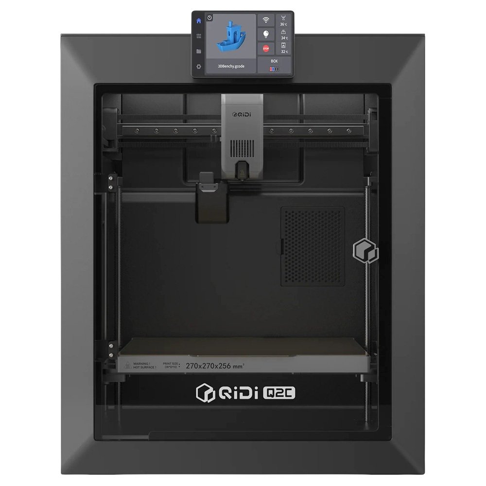 QIDI Q2C 3D Printer 600mm/s Speed 370°C All-Metal Hotend Multi-Material Printing 270×270×256mm Build Volume CoreXY Syst 1297482EUDF
