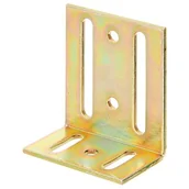 Zawiasy, okucia i inne akcesoria - Kątownik przesuwny ocynk 40 x 77 x 65 - miniaturka - grafika 1