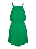 Sukienki - VERO MODA Damska sukienka Vmmenny Mini Halter Neck Dress WVN Ga, jasnozielony, L - miniaturka - grafika 1