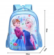Plecaki szkolne i tornistry - Plecak do szkoły Elza Anna Frozen Fever lekki A4 - miniaturka - grafika 1