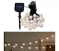 Lampy ogrodowe - LED Łańcuch solarny 6,9m 50xLED/1,2V - miniaturka - grafika 1