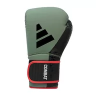 Rękawice bokserskie - Adidas Combat 50 Zielony/Czarny - Waga: 10 OZ - miniaturka - grafika 1